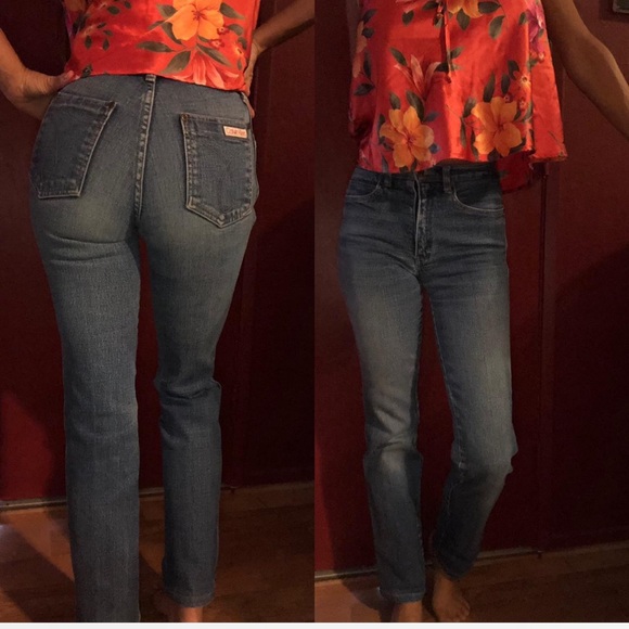 Vintage Calvin Klein Women's stretch 1970 Jeans - Picture 1 of 5